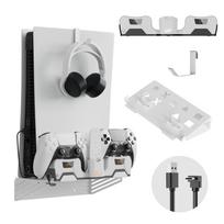 Wall Mount for PS5 Mount The Console on Wall Near or Behind TV Invisible Design Controller & Headset Holder