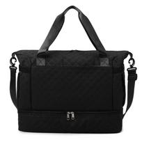 Dopamine Travel Bag: Wet/Dry Separation, Diamond-Shaped Design, Trolley-Friendly Fitness Sports Bag juoda