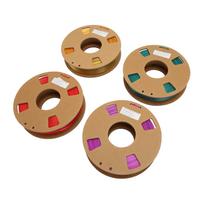 4 vnt. 3D spausdintuvo gijų, dviejų spalvų, 1,75 mm, 8,8 uncijos, grynasis svoris, 200–220 Celsijaus, PLA gijos, skirtos 3D spausdintuvams