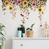 Piešti Maži Gėlės Žali Lapai Namų Fonas Sienų Gražinimas Sienų Lipdukai 30*60cm/fun-b150