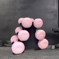 3 Tier Dumbbell Organizer for Home Gym Weight Storage