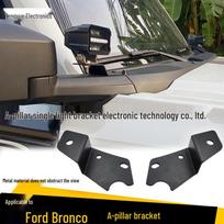 Ford Bronco A-Pillar LED Spotlight Mount for Hood Modification GICETH