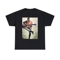Jorge Ben Jor Graphic Print Crew Short Sleeve Unisex Heavy Cotton Art Tee Shirt S