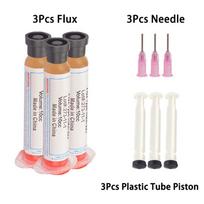 10cc Flux Soldering Solder Paste RMA223 RMA-223 Soldering Grease with Needle for Computer Chips LED BGA SMD PGA PCB Repair Tools