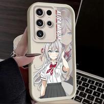 Anime Kawaii Alya YUKI SUOU Case For Samsung Galaxy S24 S25 S23 Ultra S22 S21 Plus FE A36 A56 A26 A16 A06 A25 A35 A55 5G Cover S23 Plus