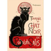 Tournee du Chat Noir Theophile Alexandre Steinlen Le Chat Noir The Black Cat Canvas Print Poster Wall Art Home Decor Picture Art 30x45cm No Frame
