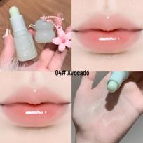 SHAQINUO Crystal Fruit Lip Balm - Non-Greasy, Moisturizing, Fades Lip Lines - Ideal for Students