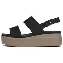 Crocs Brooklyn Thick Sole Black Sandals 'Black' Women's 206453-07H 38-39 black