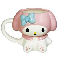 Sanrio My Melody Sanrio Mug, Approx. 200ml, Die-Cut, Goods, Tableware, SAN4359-3 rožinė