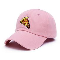 2025 New Pizza Embroidery Baseball Cap Trucker For WoUnisex Unisex Unisex Adjustable Size Dad Hat Adjustable black