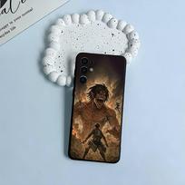 A-Attack-on -Titan Phone Case For Samsung S25,S24,S21,S22,S23,S30,Ultra,S20,Plus,Fe,Lite,Black Soft Silicone Samsung S30Ultra5G