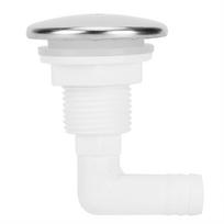 Vieno lizdo oro purkštuko priedas Vonia Hidroterapija Pavasario baseinas Plaukimo baseinas Oro purkštukas(60‑15 ) 60‑15 white