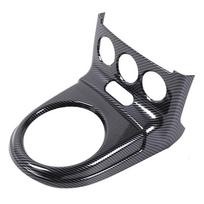 ABS Carbon Fiber For Nissan 350Z 2003-2006 Car Central Control Gear Shift Panel Decorative Frame Car Interior Accessories