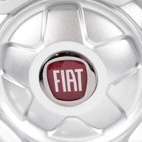 Fiat 15" Ratlankio Dangtelis Sidabrinis Originalus 735650524
