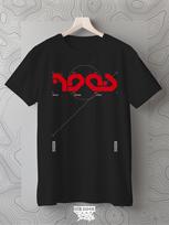 Techwear T-shirt: Cyberpunk Kanji Graphics, Unisex Streetwear M
