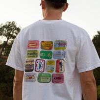 Beach T-Shirt, Skate Shirt, Surf Tee Sardine Shirt, Coastal Sardine Tee, Fisherman Graphic Unisex Tee, Surf Tee, 100% Cotton Comfort Colors XL
