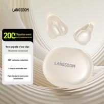 Lansdon Open-Ear Clip Wireless Sports Earbuds smėlis