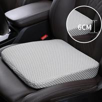 Mesh Car Seat Booster Cushion Honeycomb Memory Cotton Seat Cushion  Automotive Supplies Grey 6cm