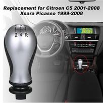 5 Speed Car Gear Shift Shifter Knob Stick Head Manual Replacement For Citroen C5 2001-2008 Xsara Picasso 1999-2008 juoda