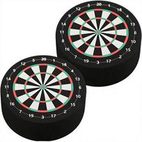 Compact EVA Mini Dartboard Durable Soft Foam Dart Target Safe Play Dart Game Set Indoor Outdoor Entertainment Toy Small Gift juoda