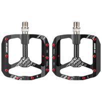 OEM Carbon SPindle Bicycle Pedal Big Platform MTB Bike with Aluminum Alloy Sealed Bearing 3 Colors for Road Bicycles du+sealed bearing juoda