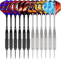 Win.Max WMG92541 Tournament-Weighted 24g Steel Tip Darts Tips Complete Accessories Customizable for Competitive Play Training