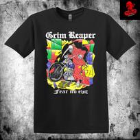 Men's and Women's T-shirts Grim Reaper 'Fear No Evil' Metal Rock Unisex Heavy Cotton M