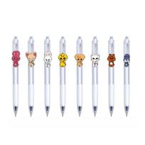 8pcs Stray Kids SKZOO Gel Pen Kpop Idol Peripheral Stationery Topper Pen Collection Perfect Gift for Stay Smooth Writing Pens for Students and Office 8pcs