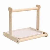 Anti-Splash Design Parrot Potty Training Platform Pet Bird Perching Stand  Relieve Boredom 1Pc