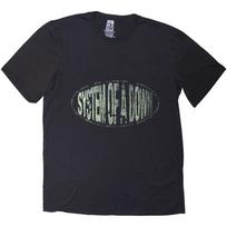 System Of A Down Stretched Logo Official Tee T-Shirt Mens 3XL