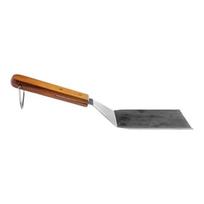 Spatule - RAVIDAY - inox et bois - 6,5 x 7 x 31 cm - 150g - pour barbecue ou plancha