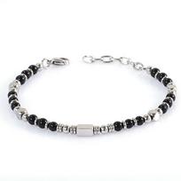 Womens Boho Adjustable Stackable Beaded Bracelets Black Onyx Tiger's Eye Turquoise Non Tarnish Waterproof Handmade Bead Bracelet 7+1inches&Fashion juoda
