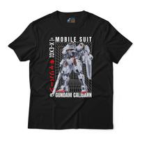 Gundam Calibarn X-EX01 Graphic T-Shirt – Mobile Suit Gundam Mecha Anime Tee L