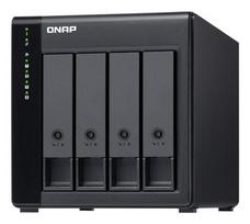 QNAP TL-D400S storage drive enclosure for HDD/SSD, Black, Grey, 2.5/3.5