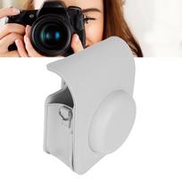 PU Leather Camera Case Camera Pouch for Fuji Instax Mini 12 Outdoor Travel balta
