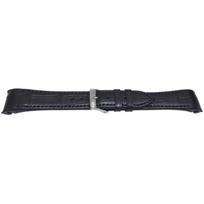 Bracelet Montre Alligator Noir 20mm pour Rolex Oyster DATEJUST juoda
