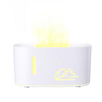 Cloud simulation colorful gradient flame aroma diffuser home hotel desktop usb air humidification