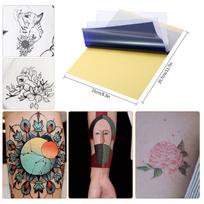 25 Sheets Tattoo Transfer Paper Tattooing Thermal Paper Transfer Stencil Paper Tattoo Paper for Tattoo Supplies Kit