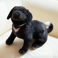 25/30cm Imituotas šuo Pliušinis žaislas Kūrybingi Realistiški Gyvūnų Šuniukų Lėlės Sėdintis Shiba Inu Rotveileris Kimštas Minkštas Gimtadienio Dovana 25cm juoda ruda spalva