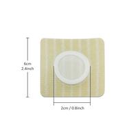 Disposable Castor Oil Patches for Belly Button Castor Oil Pack Wrap with Highly Absorbent Cotton Pad, Belly Button Cover Sticker 10PCS