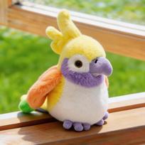 16cm Super Cute Dopamine Parrot Plush Toy Joyful Birds Soft Stuffed Animal Doll Gifts For Boys And Girls Festival Gift 16cm geltona