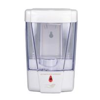 ABS Engineering Plastic Automatic Soap Dispenser White Wall Mounted Liquid Soap Container 700ml Capacity Touchless
