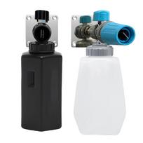 Snow Foam Gun Bracket with 1/4 Quick Connect Foam Cannon Nozzle Water Gun Holder Wall Mountable Pressure Washer Accessories Rack 1pcs
