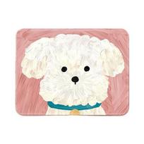 Laptop Pads Keyboard Mats Cartoon Mouse Pad Desk Mat Anti-Slip Dog Mouse Mat Rubber Cartoon Keyboard Mat Typewriting Tools