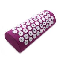 Joga Akupresūros Pagrindas Masažinis Kilimėlis Pagalvė Dygliuota Skausmas Stresas Skausmingumas Atsipalaiduoti Kūnas Purple Pillow  Only