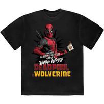 Comics Unisex TShirt Deadpool Wolverine Change Universe (Small) S