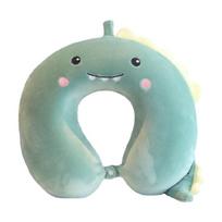 Ergonomic Children Travel Pillow Memory Foam Support Cute Animal Designs Car Plane Office Use