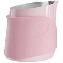Commercial Grade Handleless Milk Frothing Pitcher Stainless Steel Coffee Art Tool Ergonomic Pouring Jar rožinė