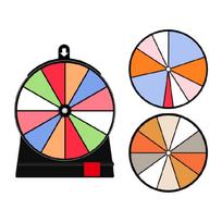 Customizable Fortune Wheel Game Feature 3 Game Modes And Portable Design For Engaging Social Activities 1