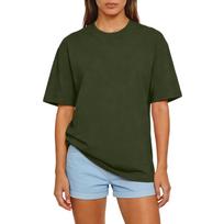 Unisex  Color Casual Fashion Top Short Sleeved T-shirt L armijos žalia spalva